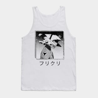 ---- Canti (FLCL) --- Vintage Faded Aesthetic Tank Top